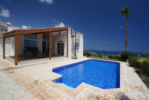 Luxury seafront villa with panoramic sea view & huge private pool